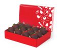 Red Box for Chocolate Covered Strawberries