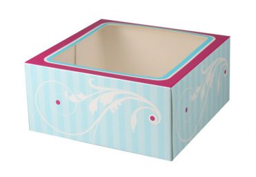 Pink and blue Cake Boxes