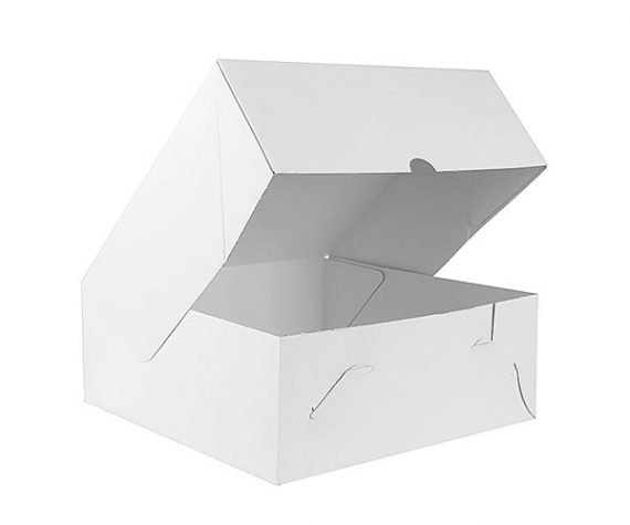 White Cake Box