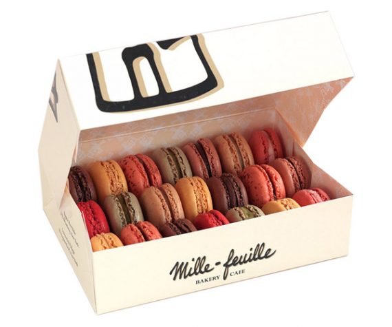 Macaron packaging box