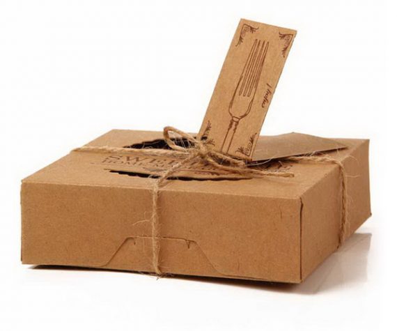 Eco Friendly Pie Packaging Box