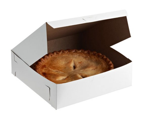 White Pie box