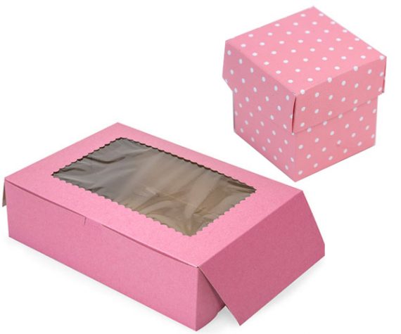 Pink Box with window