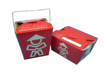 Red Chinese Takeout Boxes