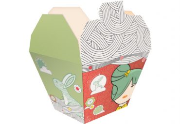 Eye-catching Chinese food boxes