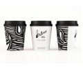 Black and White Paper Cups