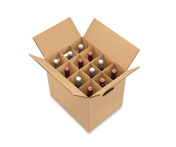 cardboard Wine Box