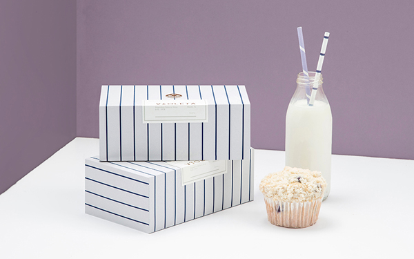 White Bakery Packaging Boxes