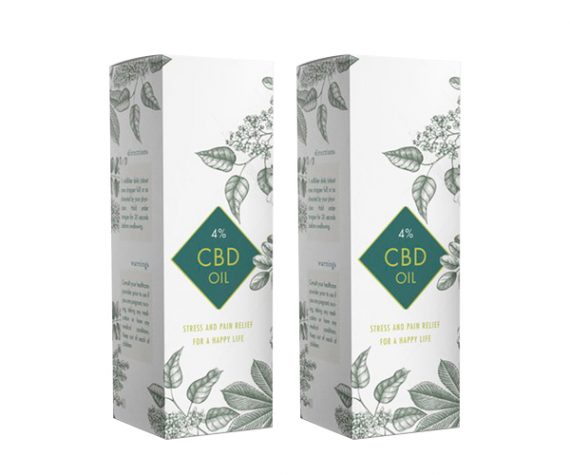 White CBD Boxes