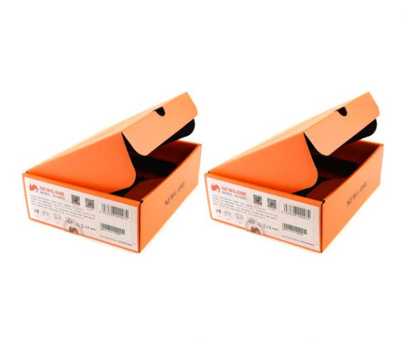 Orange Corrugated Boxes