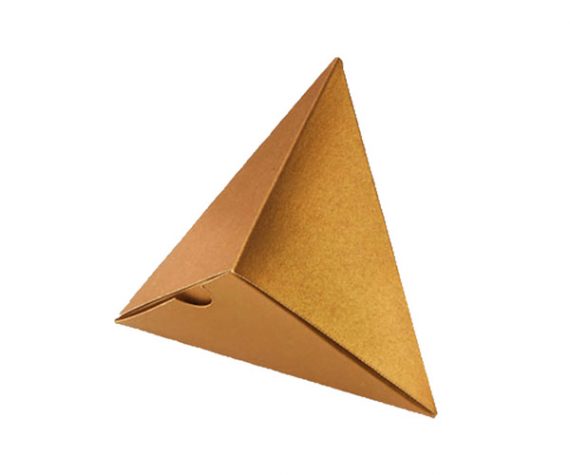 Kraft Pyramid Boxes