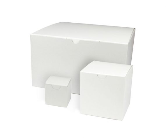 Custom White Boxes in different sizes