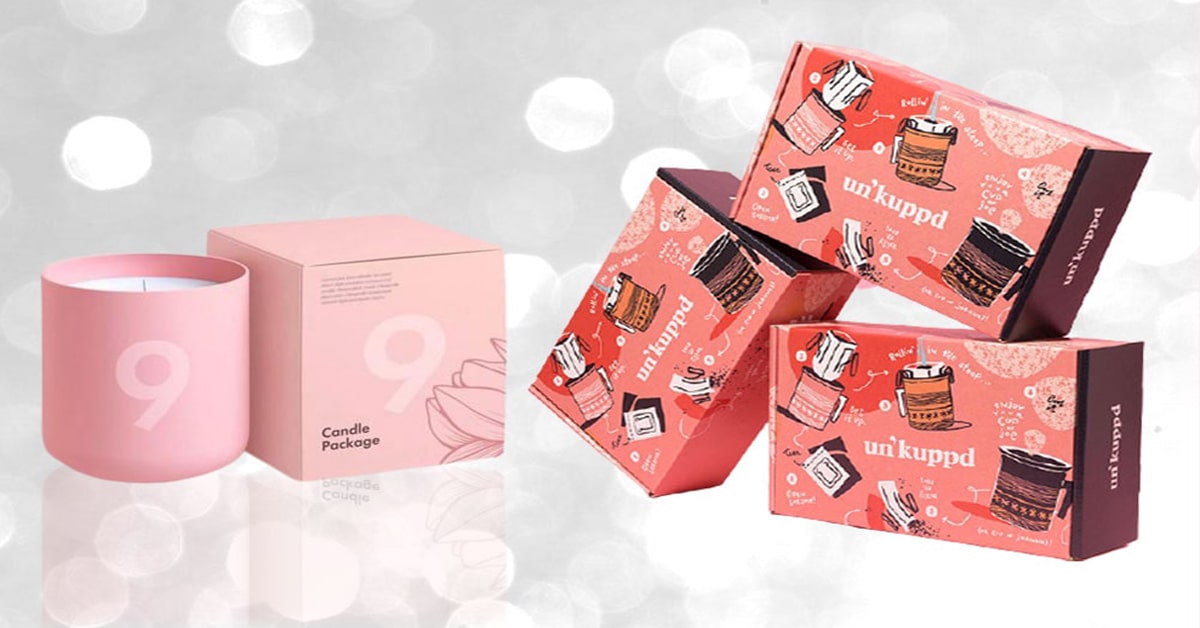 Pink Packaging Boxes